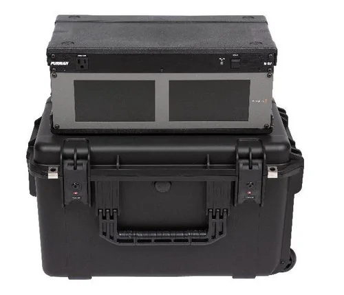 SKB 3I-2213M124U 4U ISERIES Injection Moulded Shallow Fly Rack - 9