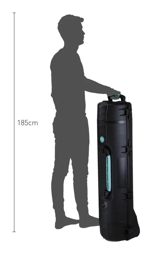 HPRC 6400W Case with Wheels